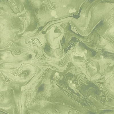 Dragonflies Dance - 1730-66 - Green Texture - Henry Glass Co