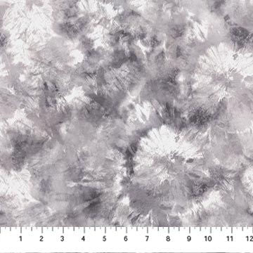 Vivian - 26829-94 - Tossed Blossoms Light Gray - Northcott