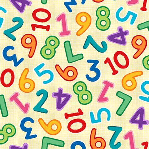 Zoo Crew - 3861-33 - Numbers - Blank Quilting