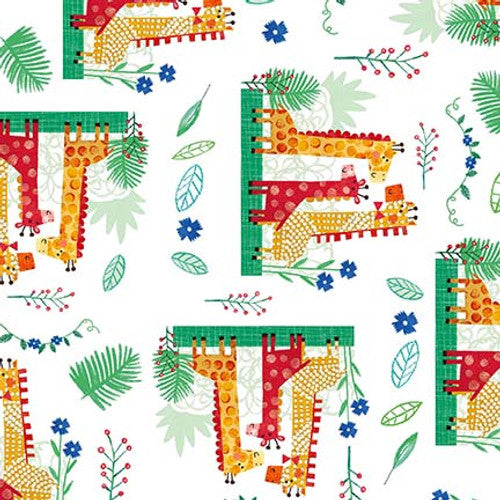 Zoo Crew - 3869-01 - Giraffes - Blank Quilting