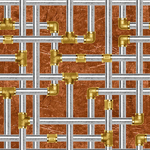 Full Steam - 3936-33 Copper - Blank Quilting