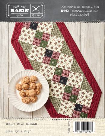 Holly Days Runner Pattern