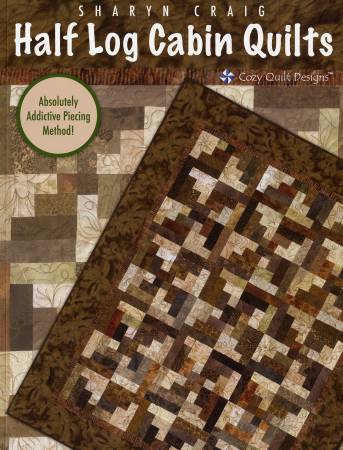 Half Log Cabin Quilts Book