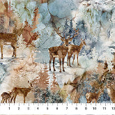 Highland View - DP27586-10 - Deer - Northcott Fabrics