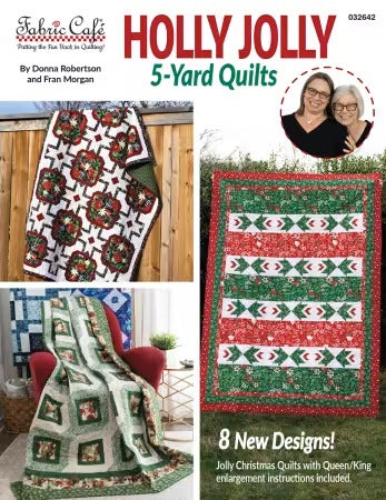 Holly Jolly 5-Yard Quilts Book