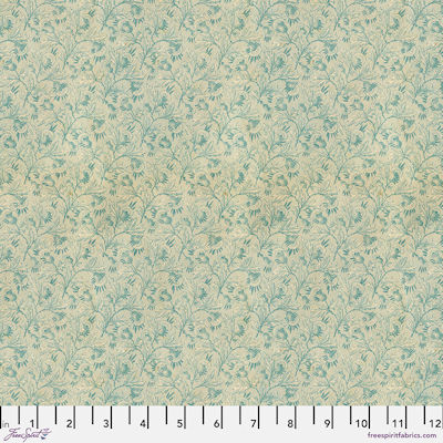 Teal Palette - PWTH278.teal - Teal Tiny Print - FreeSpirit Fabrics