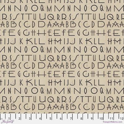 Charcoal Palette - PWTH314.Charcoal - Typography - FreeSpirit Fabrics