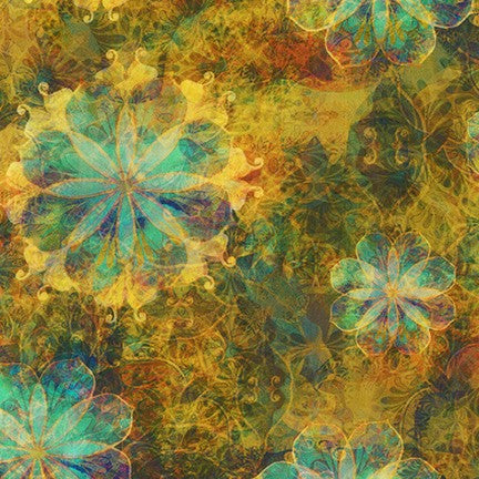 Venice - AQSD-19721-133 Gold - Robert Kaufman Fabrics