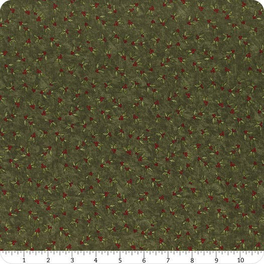 Naughty or Nice - C16263-Green - Holly Berries - Riley Blake Designs
