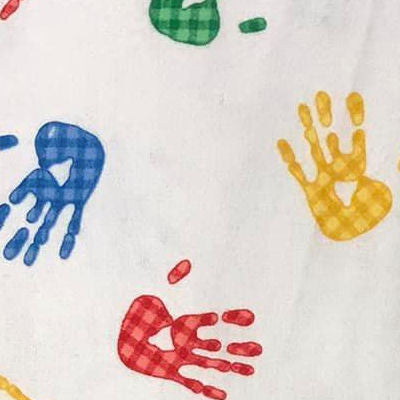 Comfy Flannel - Hand Prints - AE Nathan