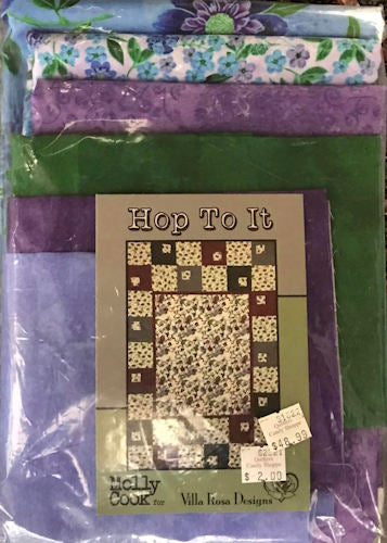 Quilt Kit - Hop to It Blue
