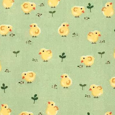 Farmyard - Peeps - CX9330-gree - Michael Miller Fabrics