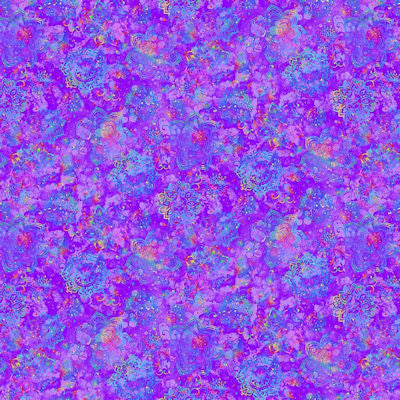 Prism - CD2841 Purple - Mini Medallions - Timeless Treasures