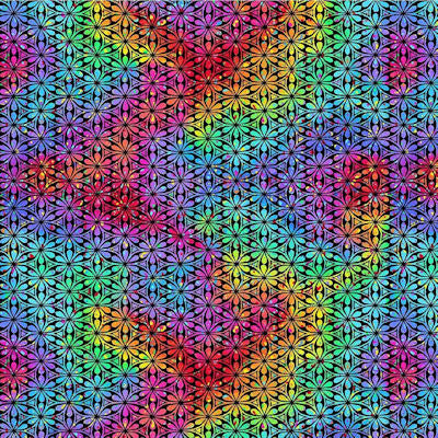 Prism - CD2843 Multi - Multi Dizzy Floral - Timeless Treasures