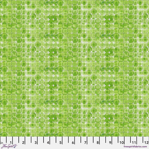 Cool Breeze - PWKP041.Lime Sea Breeze Lime - Free Spirit Fabrics