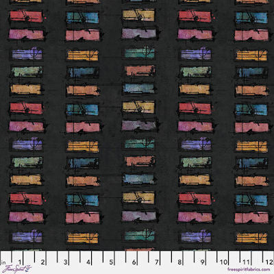 PWSE019.night- Dream Big - Color Chips - Live Out Loud - Free Spirit Fabrics