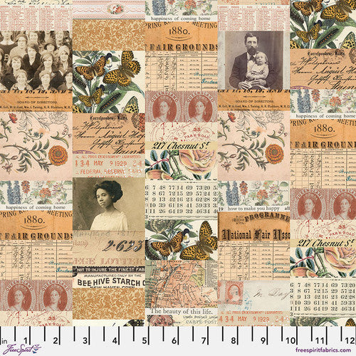 Orange Palette - PWTH230.orange - Collage - FreeSpirit Fabrics
