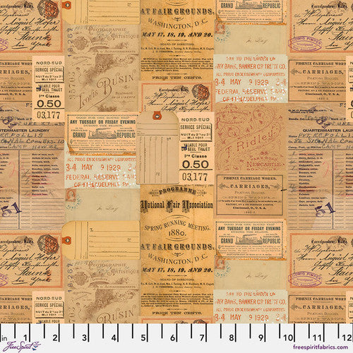 Orange Palette - PWTH235.orange - Ephemera - FreeSpirit Fabrics