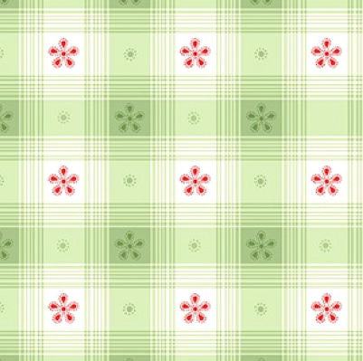 Picnic Green 10166-40 - Garden Party