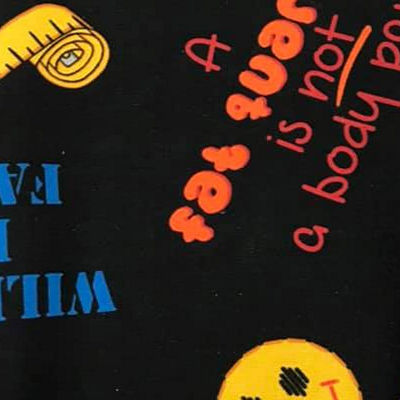 2021 Shop Hop Fabric - Dark Phrases - QT Fabrics