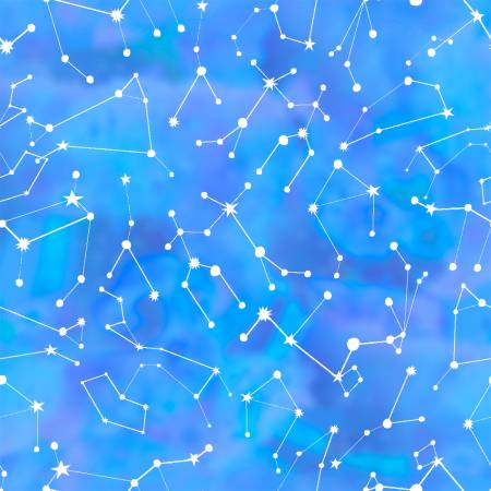 Starlight - 18056-Blue - Star Constellations Glitter - 3 Wishes