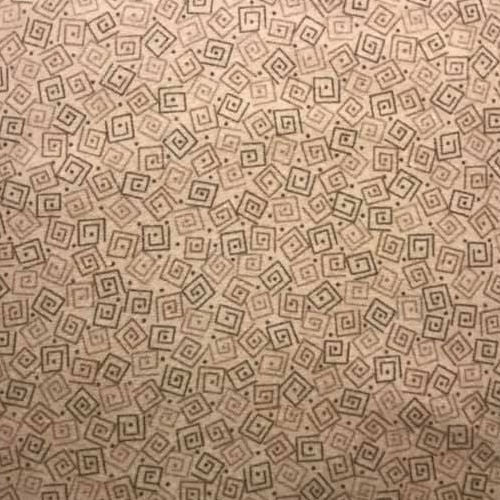 Squares Flannel - 24779-eafln tan - QT Fabrics