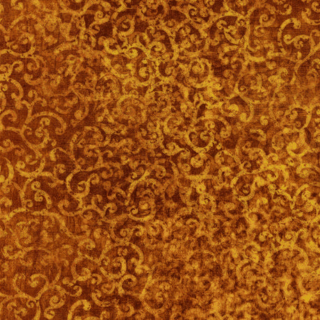 Scrollscapes - 24362 AS Cognac - QT Fabrics