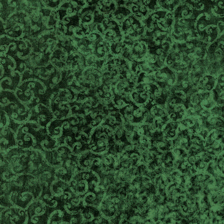 Scrollscapes - 24362 F Evergreen- QT Fabrics