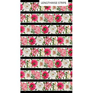 Bloom - 25191-10 Floral Border - Northcott