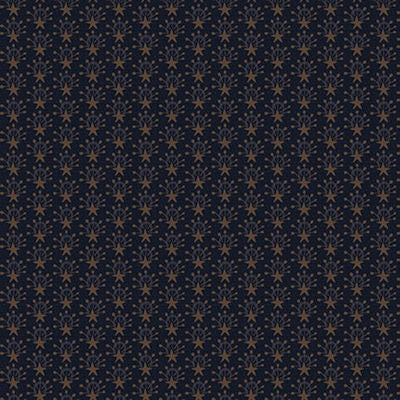 Scrap Happy - Star Basket - Navy - 2612-77 - Henry Glass Fabrics