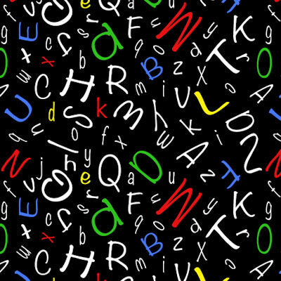 28210J Alphabet Toss Black - Alphabet Soup