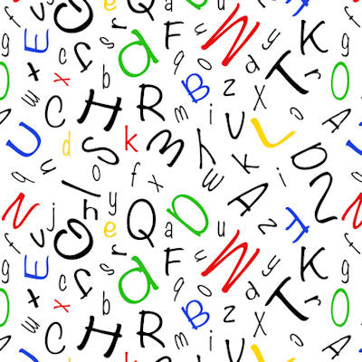 28210Z Alphabet Toss White - Alphabet Soup