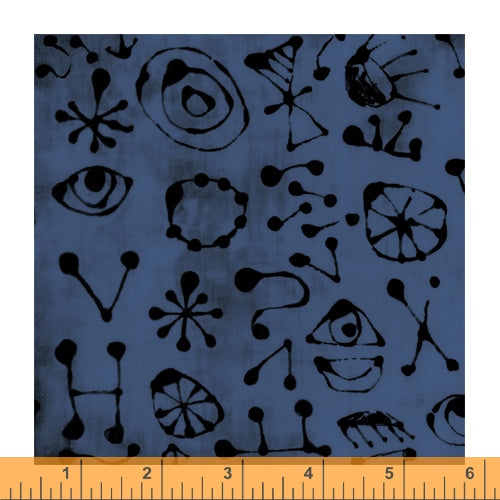 The Blue One - Miro Glyphs - 52047-13 - Windham