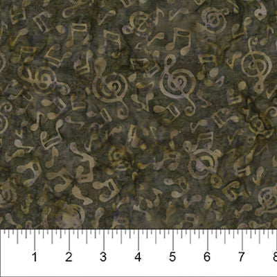 Music Notes - 80570-78 Notes on Dk Taupe