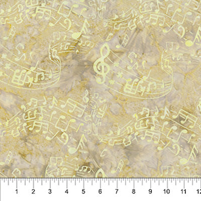 Music Notes - 80571-30 Score on Tan