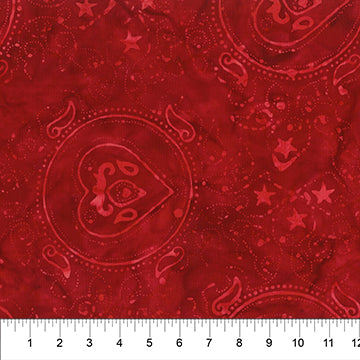 Bandana - Red allover - 80674-24