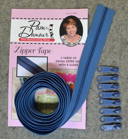 Zipper Tape - Denim