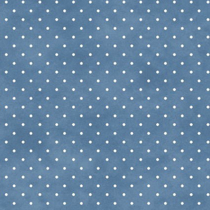 2023 Shop Hop - MAS609-B - Blue Dots - Classic Dots - Maywood Studios