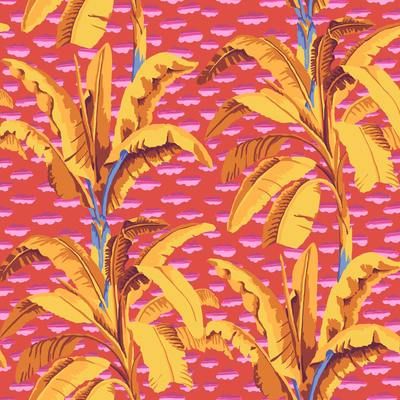 Kaffe Fassett Collective Feb 2021 PWGP179-Red Free Spirit Fabrics