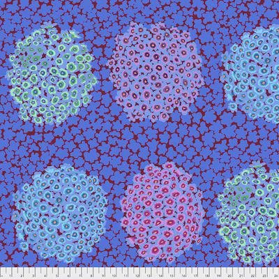 Kaffe Fassett Collective Spring 2021 PWGP180-Blue Free Spirit Fabrics