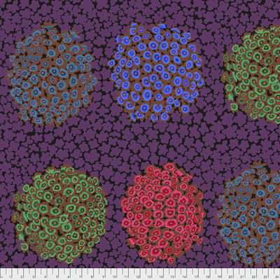 Kaffe Fassett Collective Spring 2021 PWGP180-Purple Free Spirit Fabrics