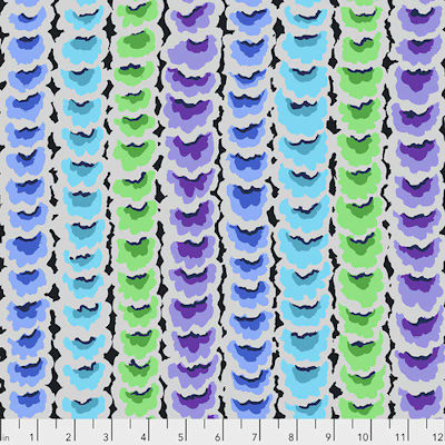 Kaffe Fassett Collective Spring 2021 PWGP181-Blue Free Spirit Fabrics