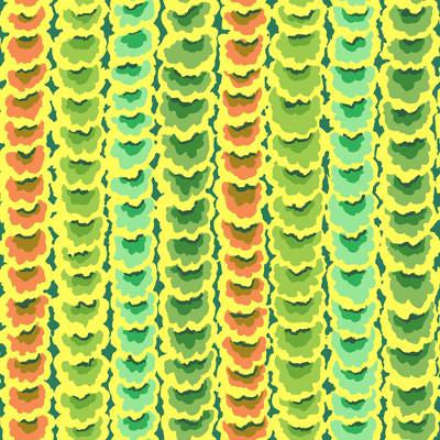 Kaffe Fassett Collective Spring 2021 PWGP181-Green Free Spirit Fabrics