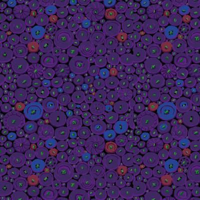 Kaffe Fassett Collective Spring 2021 PWGP182-Purple Free Spirit Fabrics