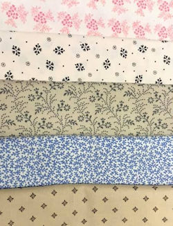 Civil War Fat Qtr Bundle of 5 - Backgrounds