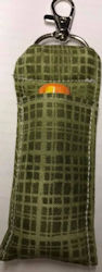 Chapstick Holder Kit - Lt Green Plaid