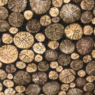 F22828-93 Grey Northwoods flannel - Northcott