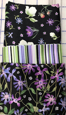 Pillowcase kit - Fleurs - Dark