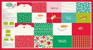 Holiday Mask Panel - Moda Fabrics