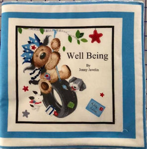 9330P-11 - Big Hugs Book Panel - Henry Glass Fabrics